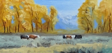 Cows in the Sage